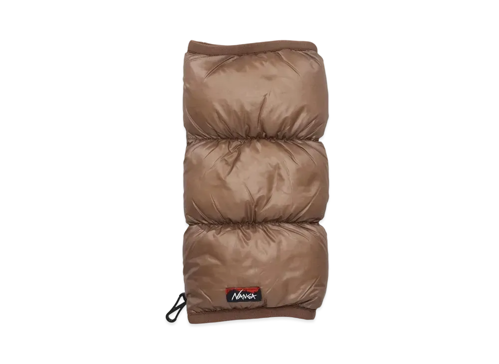 NANGA Mountain Lodge Down Wrist Gaiters "Mocha"