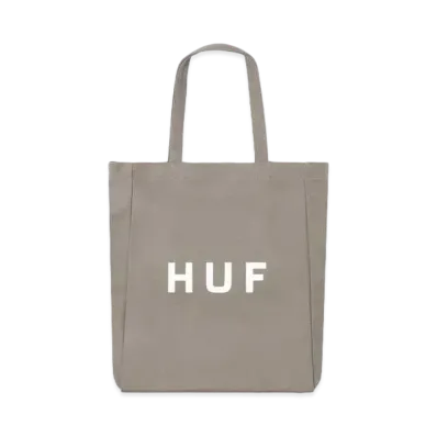 HUF OG Logo Tote Bag M "Greige"