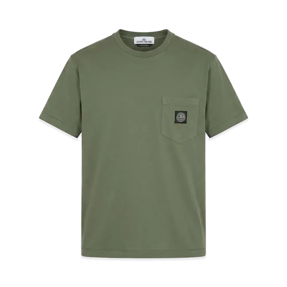 Stone Island Pocket S/S T-Shirt "Olive"