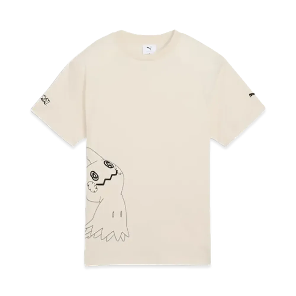 PUMA x Pokemon Kids Relaxed Graphic S/S Tee "Alpine Snow"