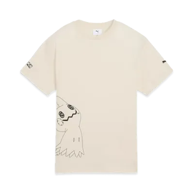 PUMA x Pokemon Kids Relaxed Graphic S/S Tee "Alpine Snow"