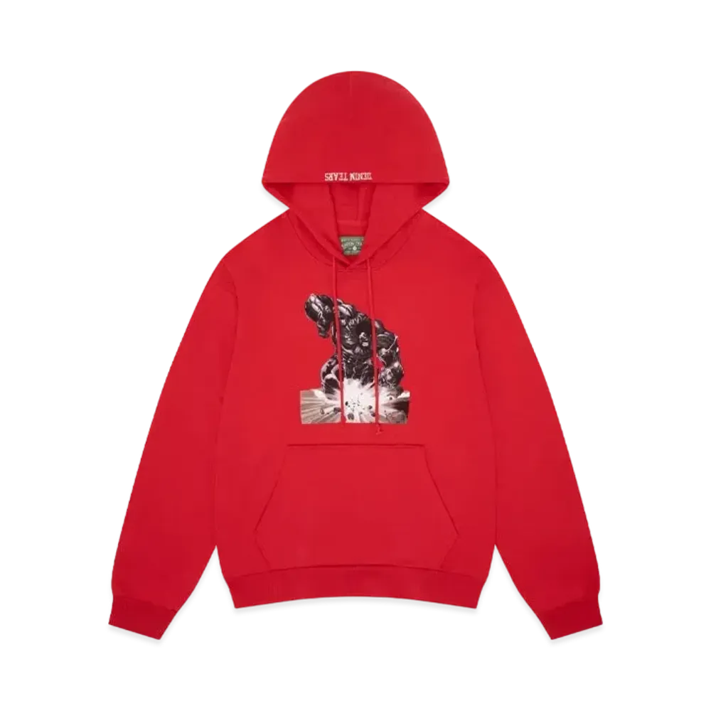 DENIM TEARS x Arthur Jafa LeRage Hoodie "Red"