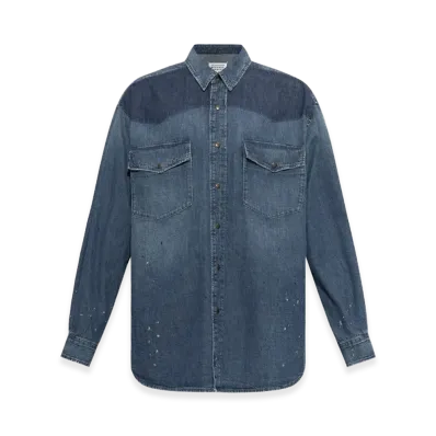Maison Margiela Women's Shirts "Blue"