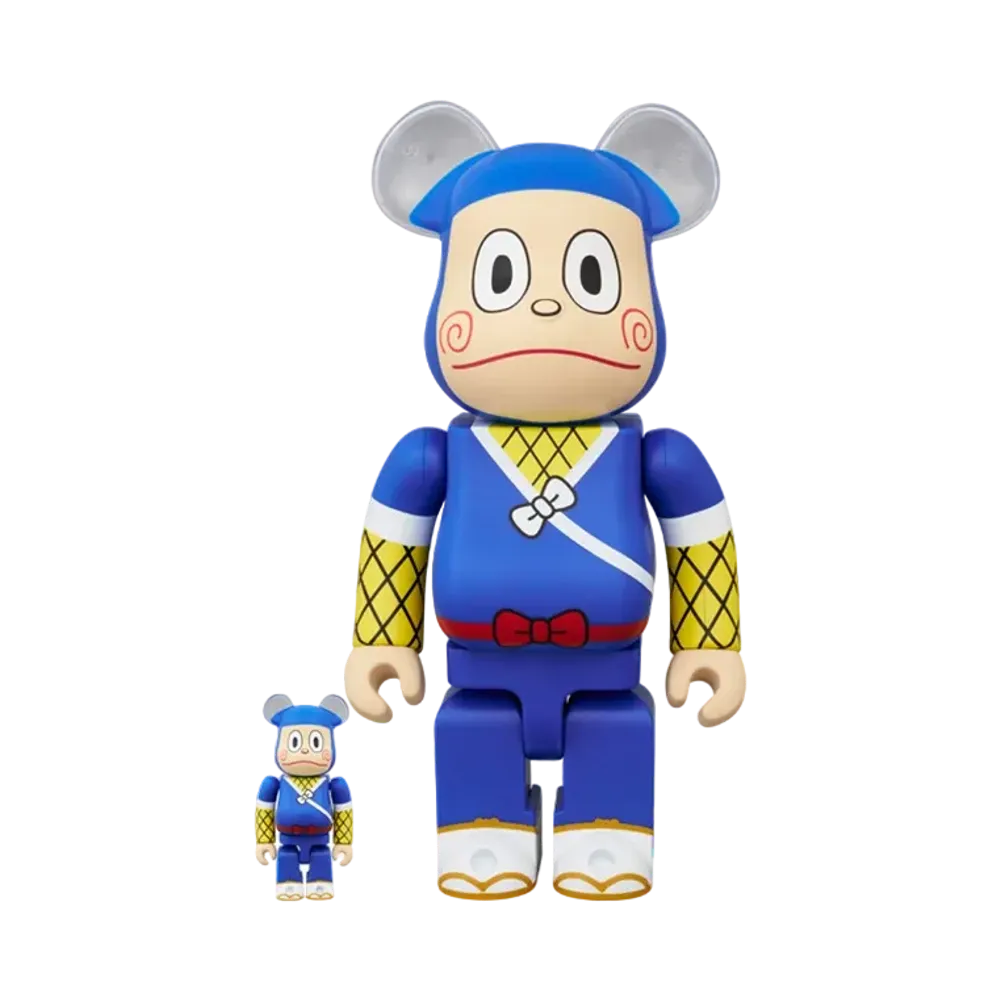 MEDICOM TOY "BEARBRICK" -Ninja Hattori-kun- Ninja Hattori-kun 100% & 400%