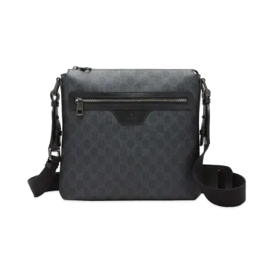 GUCCI GG Supreme Messenger Bag "Black"