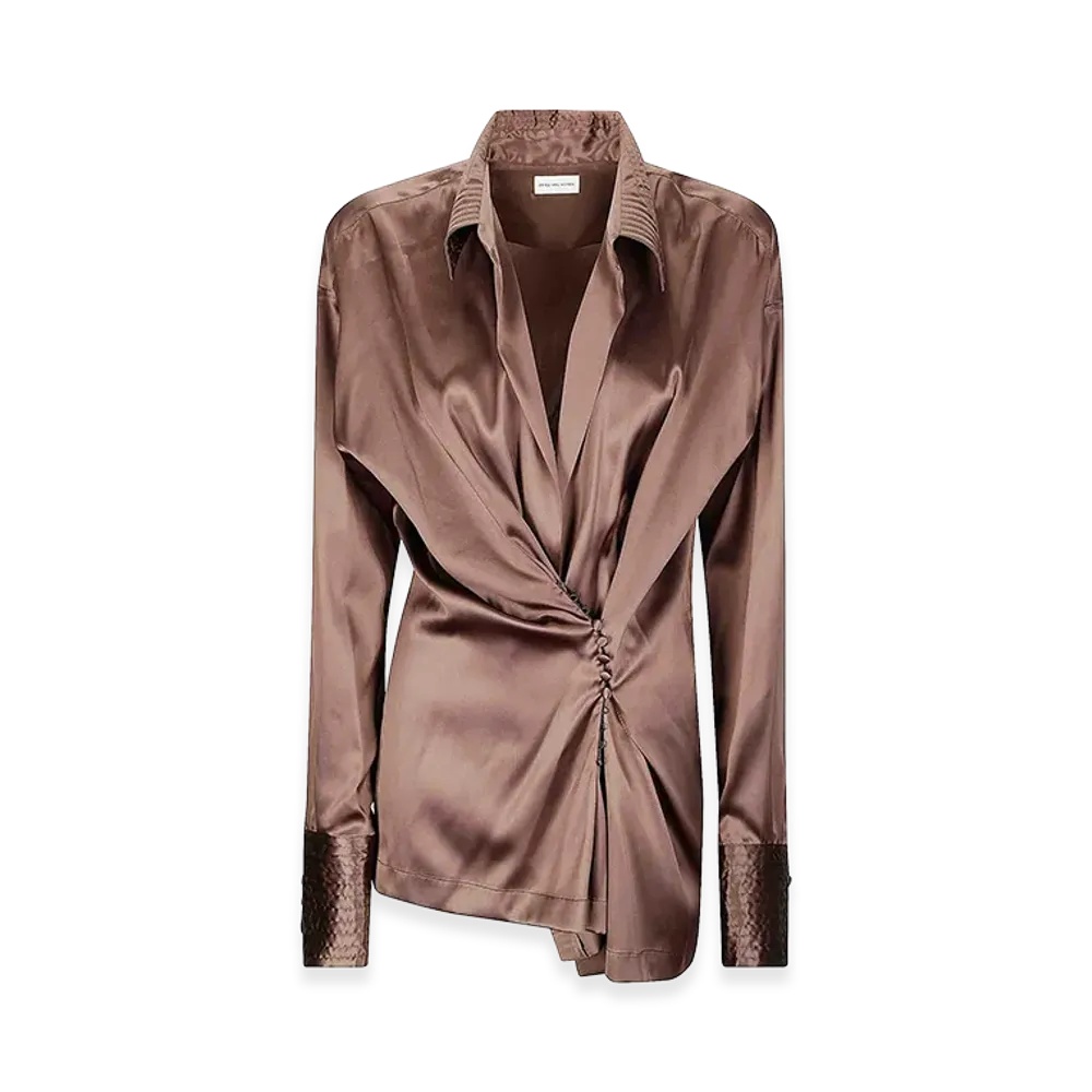 DRIES VAN NOTEN Women's Shirt "Brown"