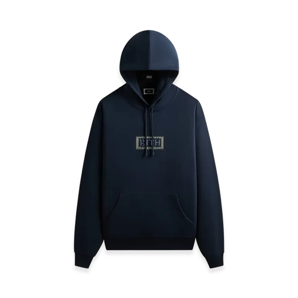 Kith Hanukkah Hebrew Nelson Hoodie "Nocturnal"