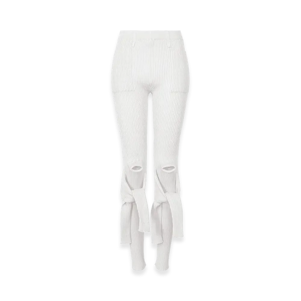 ISSEY MIYAKE Odd Pants "White"