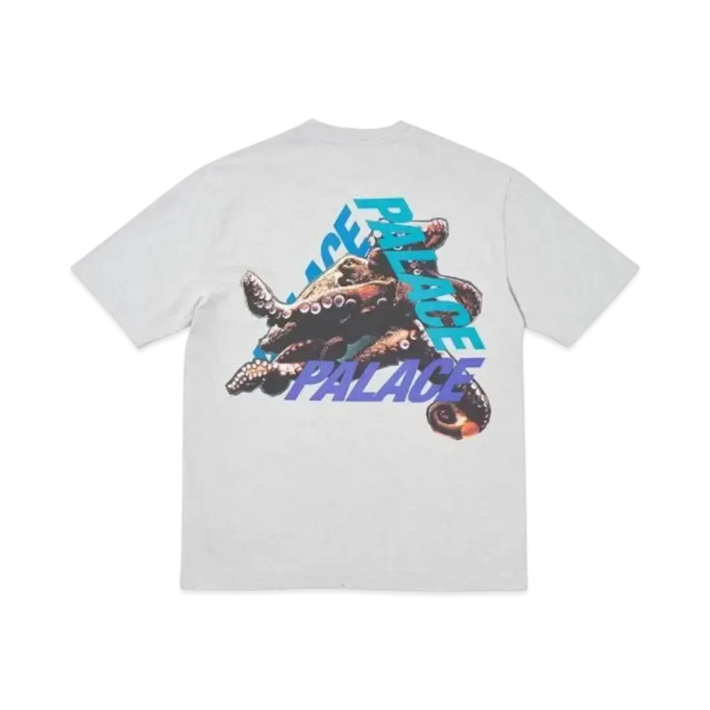 PALACE Octo T-Shirt "Grey Marl"