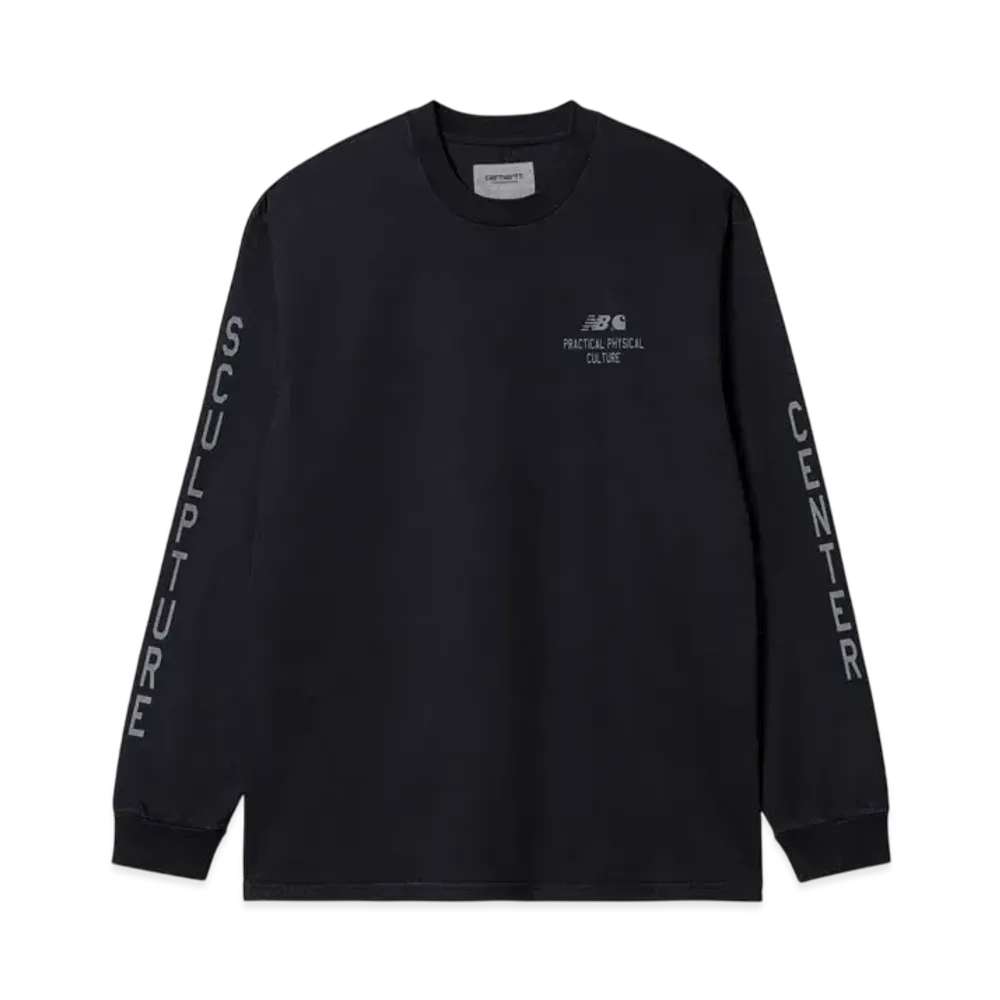 Carhartt WIP x New Balance Sculpture Center L/S T-Shirt "Dark Navy/Wax"