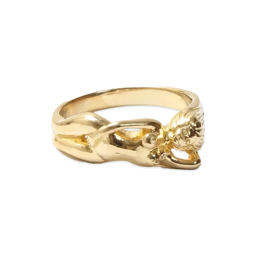 WACKO MARIA Nude Ring "Gold(K18)"