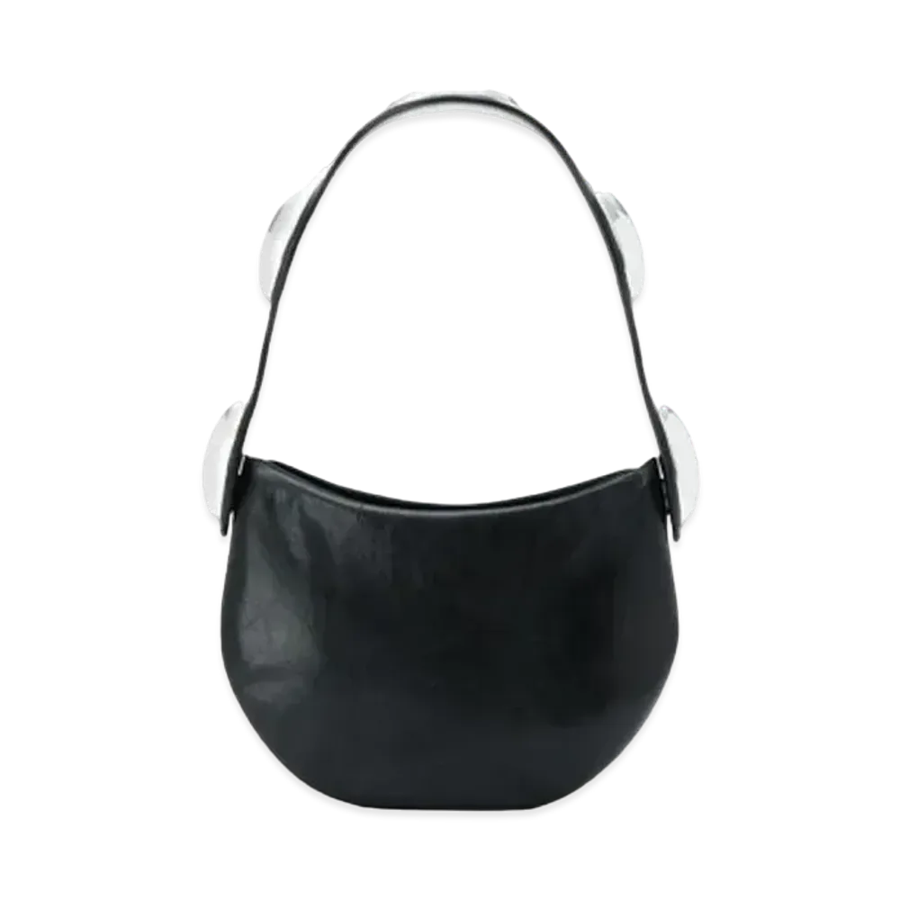 Alexander Wang Dome Crackle Patent Leather Multi Carry Bag "Black"