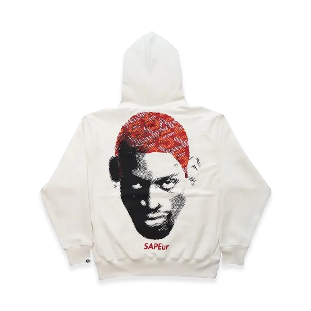 SAPEur Chess Head-Year Of The Horse- Hoodie "White"