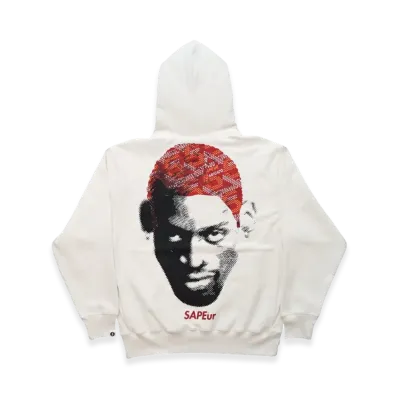 SAPEur Chess Head-Year Of The Horse- Hoodie "White"