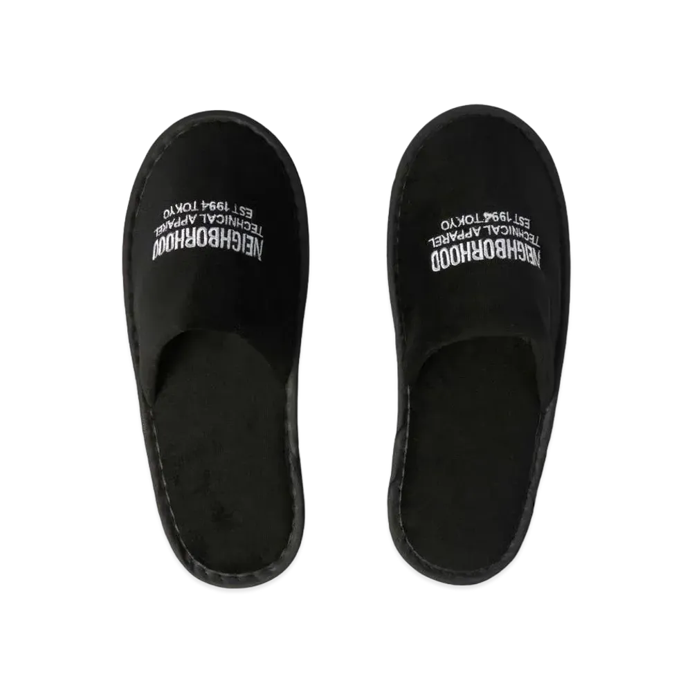 NEIGHBORHOOD CI / E-SLIPPER "Black"