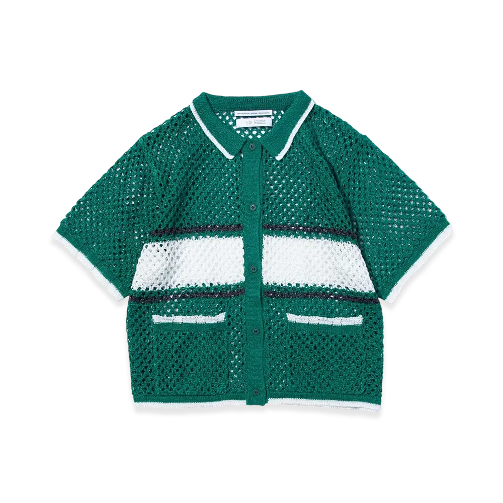 F/CE. Mesh Knit Shirt "Green"