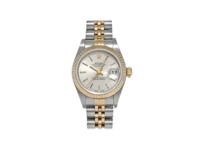 ROLEX Lady-Datejust "Silver/Stainless Steel/Yellow Gold"