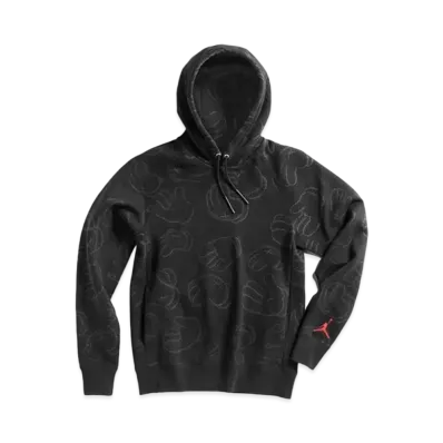 Air Jordan x KAWS Hooded Sweatshirt "Black"