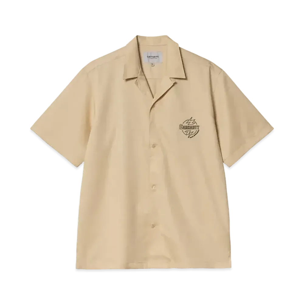 Carhartt S/S Blaze Shirt "Cornsilk/Black"