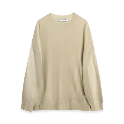 OUR LEGACY Women's Slant Knit "Moss Spray Dye Cherub Wool"