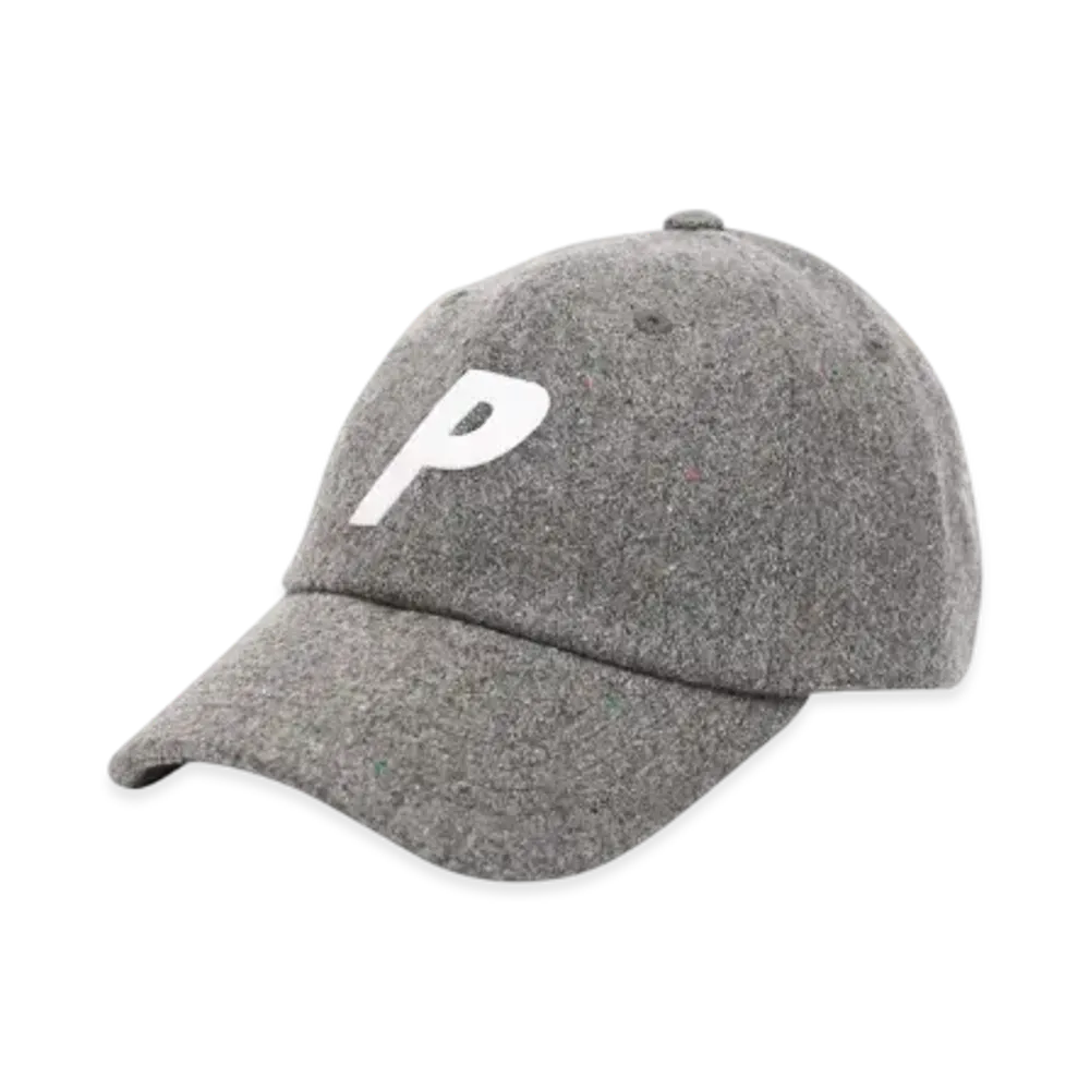 PALACE P 6-Panel Melton Wool "Grey"