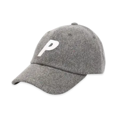 PALACE P 6-Panel Melton Wool "Grey"
