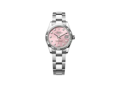 ROLEX Datejust 31mm Oystersteel & White Gold 278274 "Pink"