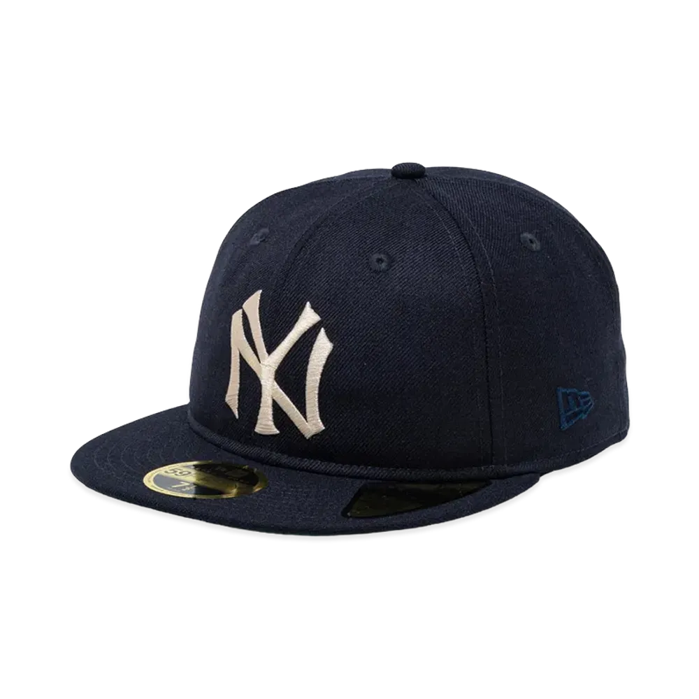 NEW ERA RC 59Fifty Flat Visor 59Fifty Day New York Yankees 1934-1948 "Navy"