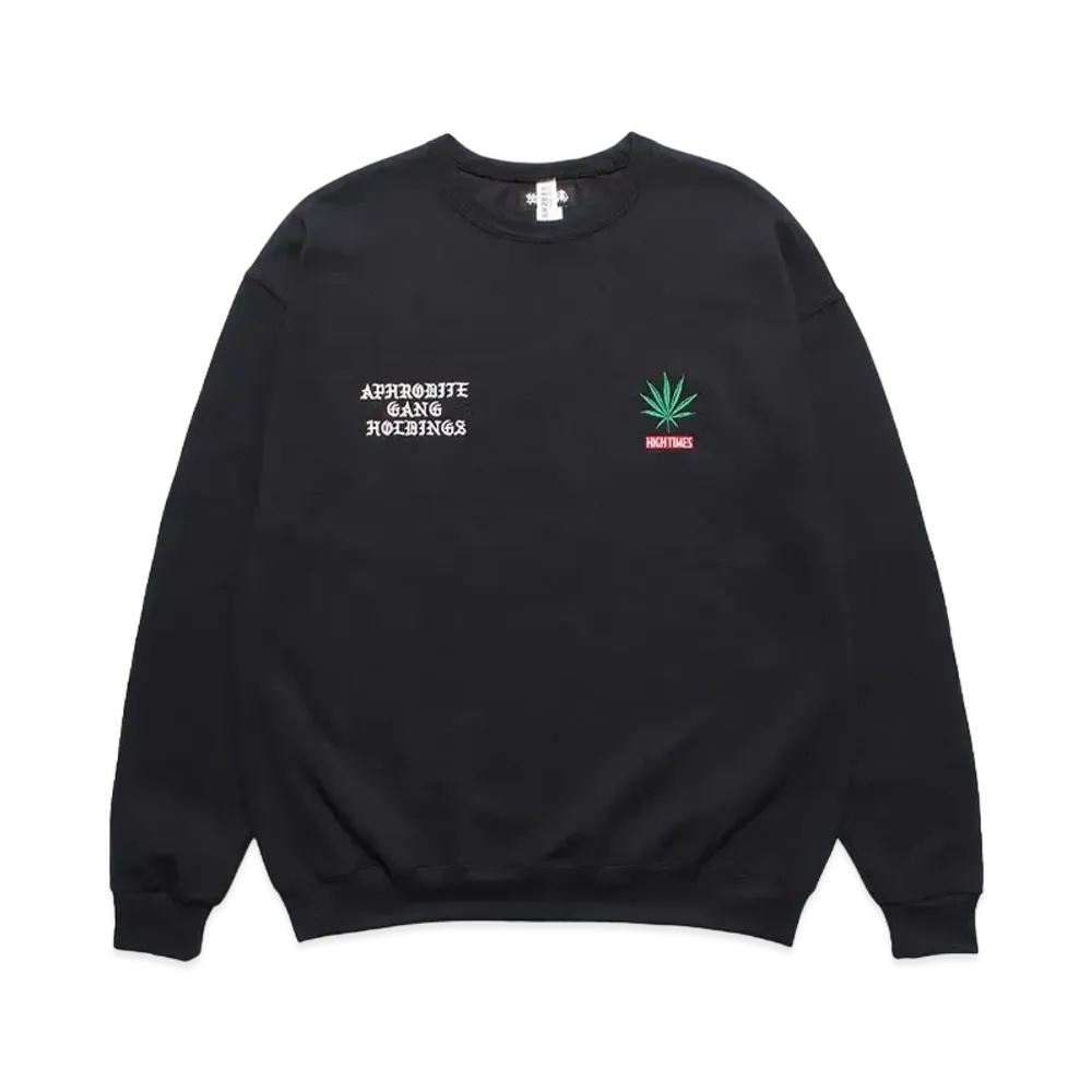 WACKO MARIA x 舐達麻 / High Times / Sweat Shirt "Black"