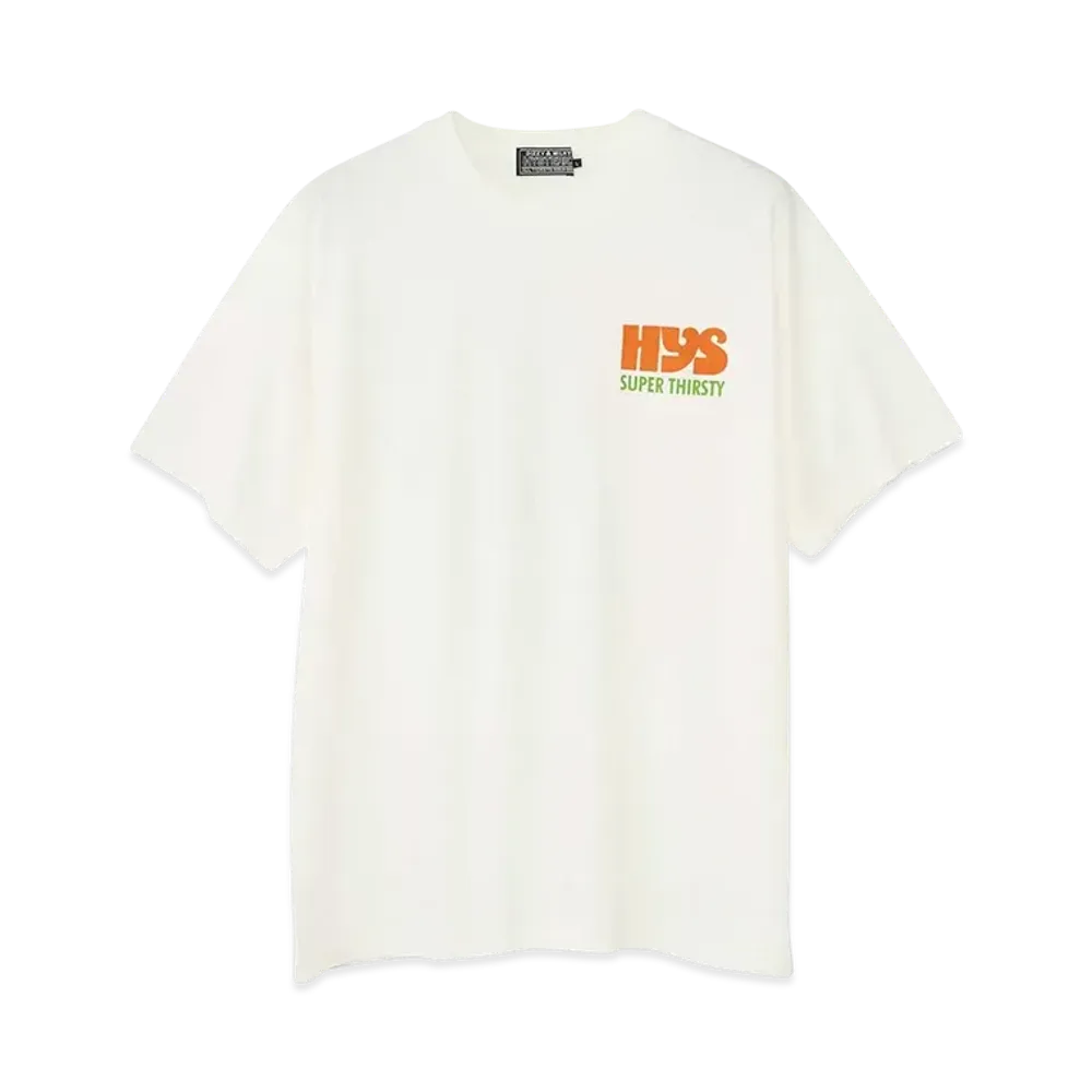 HYSTERIC GLAMOUR Fresh Juice Bar T-Shirt "White"