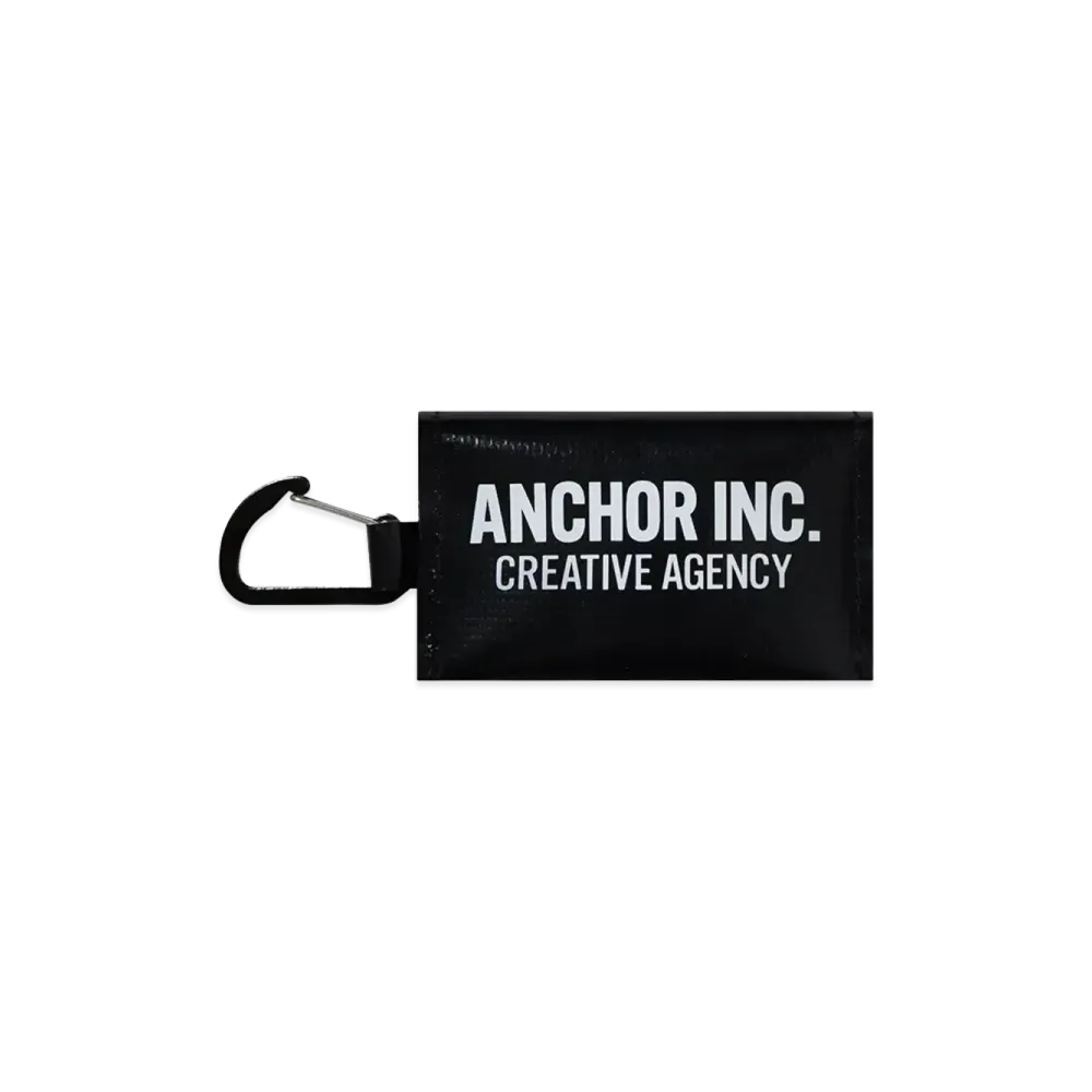 Mercedes Anchor inc. Bold Logo Industrial Key Case "Black"