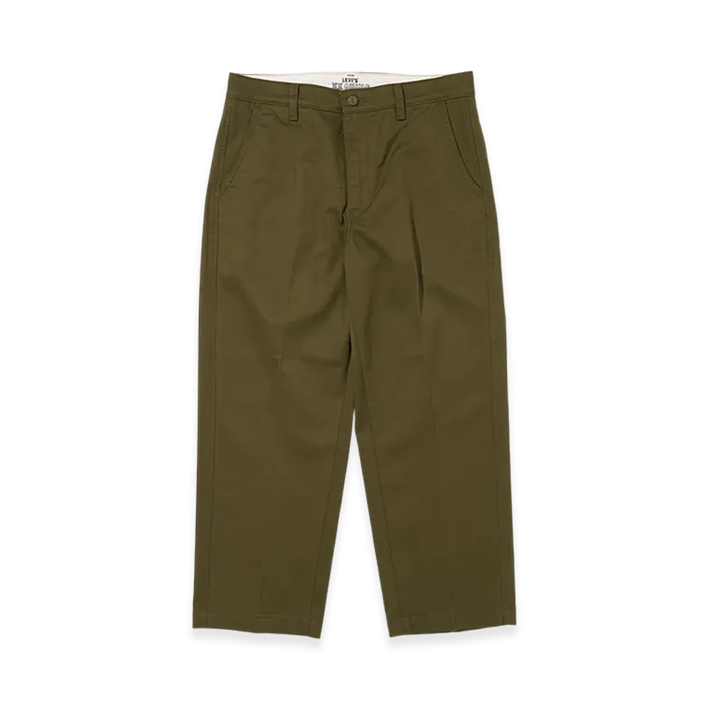 Levi's Sta Prest Wide Leg Crop "Khaki"