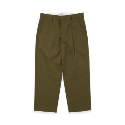 Levi's Sta Prest Wide Leg Crop "Khaki"
