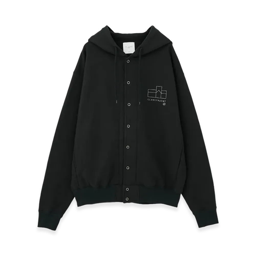 FRAGMENT x CLANE Hoodie "Black"