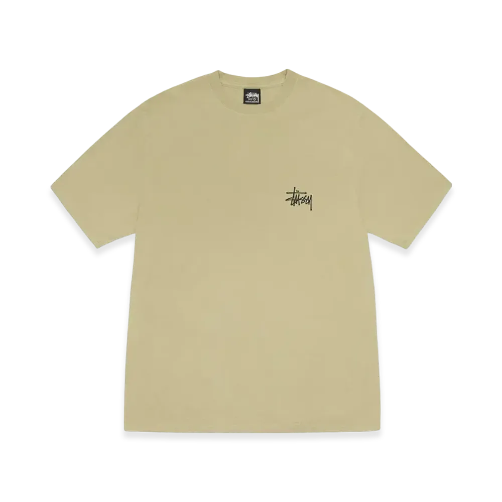 Stussy Basic Tee Pigment Dyed "Elm"