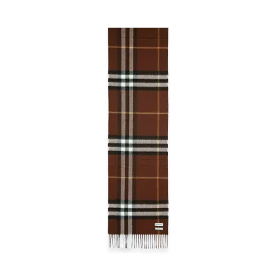 Burberry "Check" Scarf "Brown"