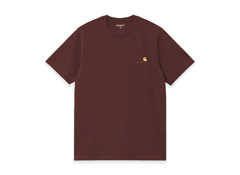 Carhartt WIP S/S American Script T-Shirt "Amarone"