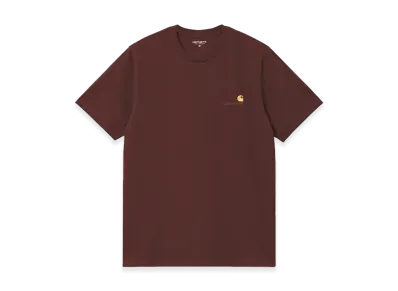 Carhartt WIP S/S American Script T-Shirt "Amarone"