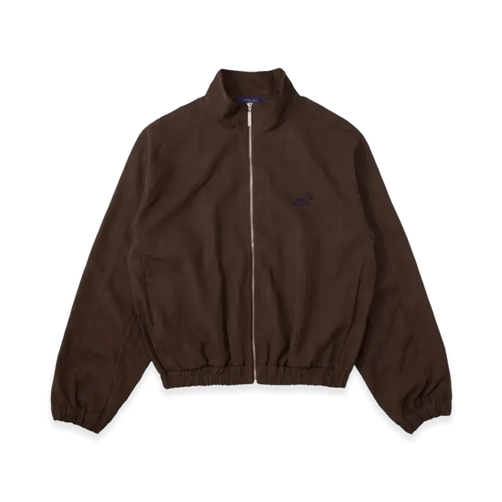 FEELS. Linen Blouson Jacket "Brown"