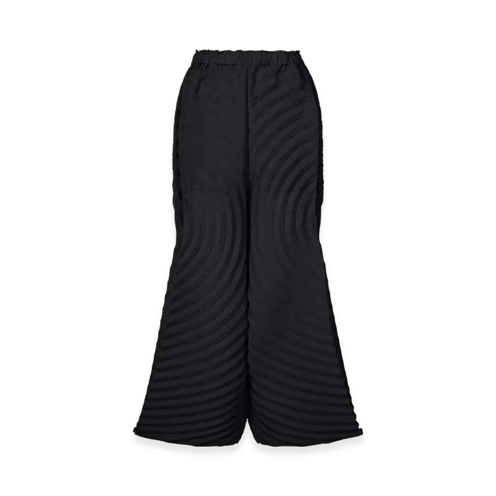 ISSEY MIYAKE Paper Bag Pleats "Black"