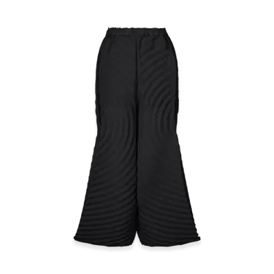 ISSEY MIYAKE Paper Bag Pleats "Black"