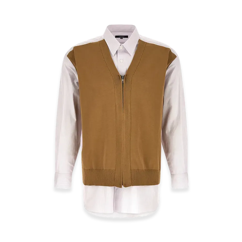 COMME des GARCONS HOMME Cardigan Insert Shirt "Multicolor"