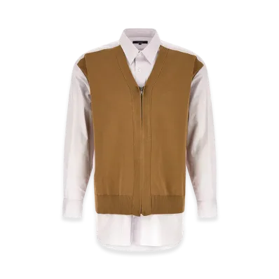 COMME des GARCONS HOMME Cardigan Insert Shirt "Multicolor"