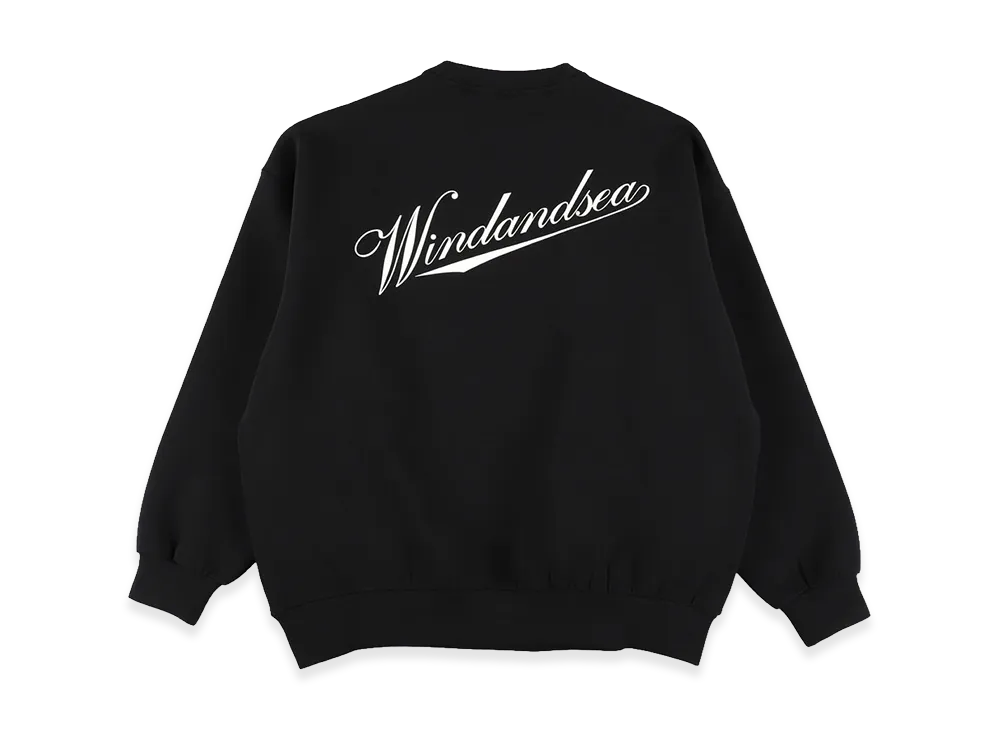 WIND AND SEA Tech Crewneck Sweatshirt "Black"