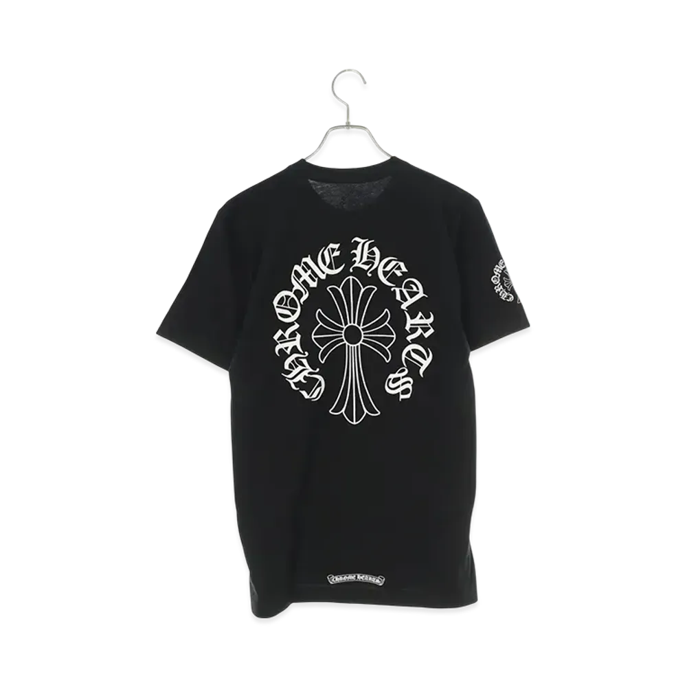 Chrome Hearts CH Cross Neck Print T-Shirt "Black"