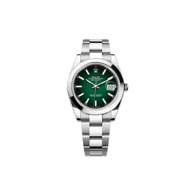 ROLEX Datejust 41 Oystersteel "Green Ombre"