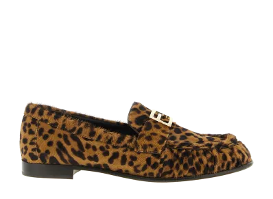FENDI Women's Baguette Pony Hair Loafer "Animalprint"