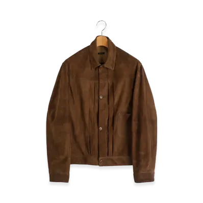 COMOLI Suede Type-1st "Brown"
