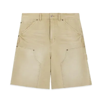 WE11DONE Bermuda Carpenter Pants "Beige"