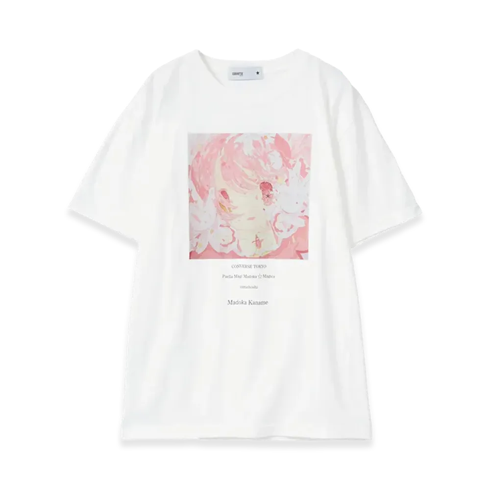 Converse Tokyo x Puella Magi Madoka Magica Puella Magi Tee "White/Pink"